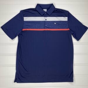 Callaway Opti-Dri Polo Golf Shirt / Men’s Sz M / Blue